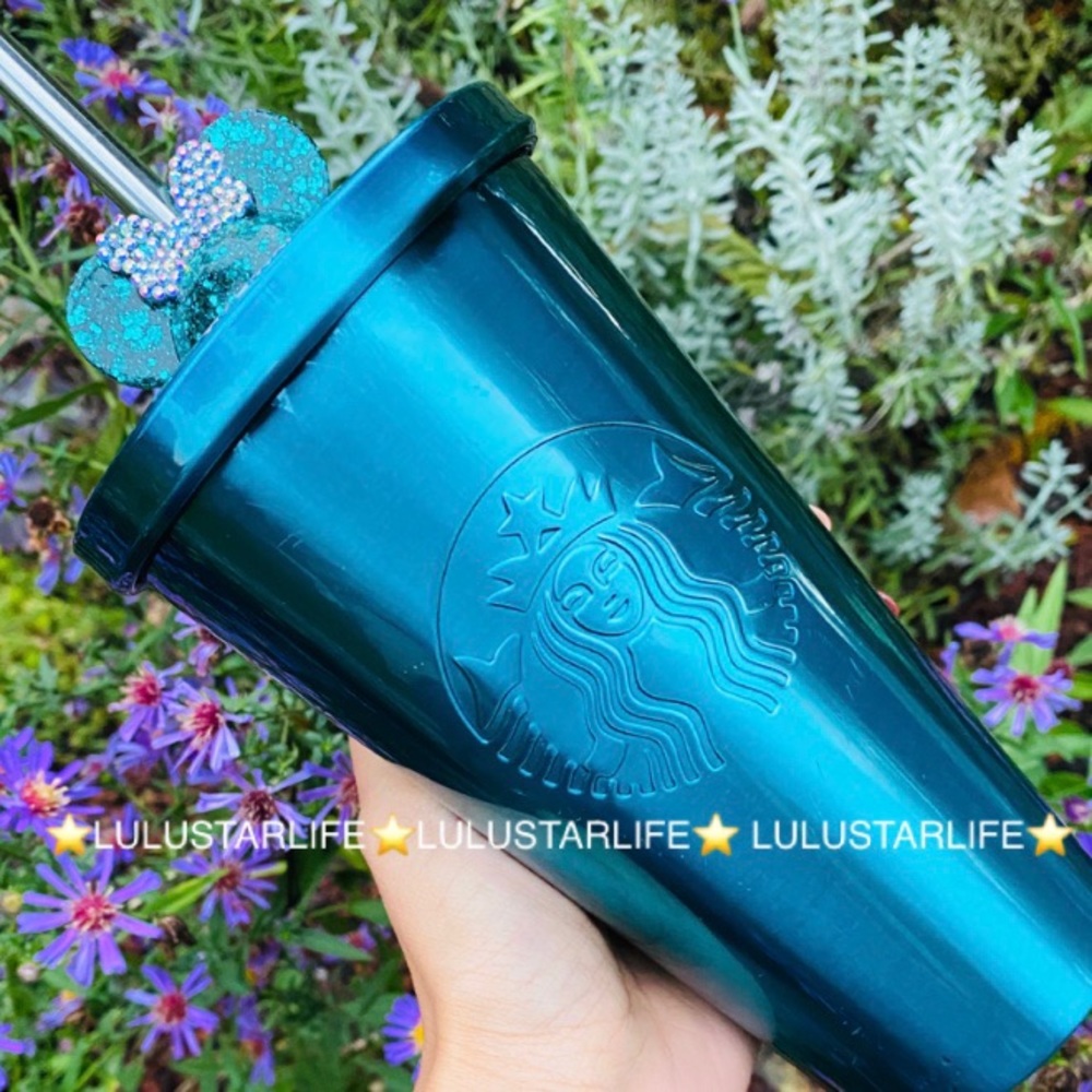 STARBUCKS ⭐️HTF ⭐️ TEAL BLUE INSULATED TUMBLER